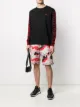 Image 2 of Stone Island bermuda abstract print shorts