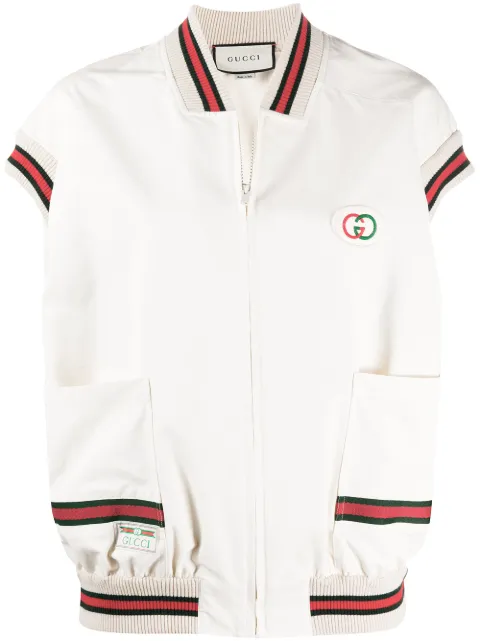 Gucci صديري مزين بخطوط ملونة