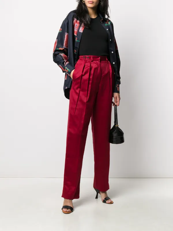 Jean Paul Gaultier Pre-owned 1990s Pleated Tailored Trousers
