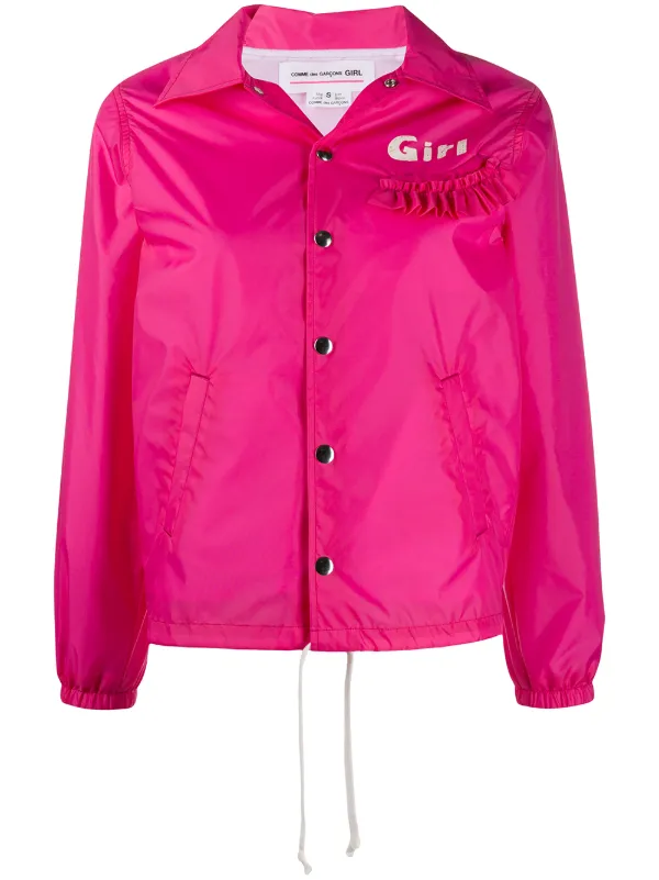 pink frill jacket