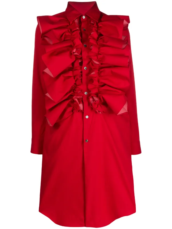 comme des garcon dress shirt