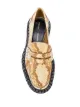 Proenza Schouler python-effect lug sole loafers