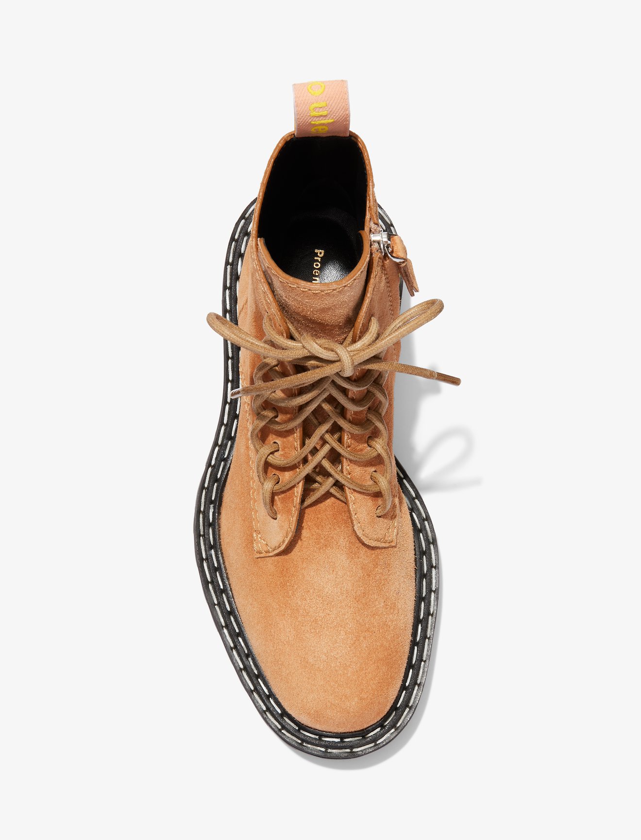 Suede Lug Sole Combat Boots #3