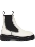 Proenza Schouler two-toned Chelsea boots - White