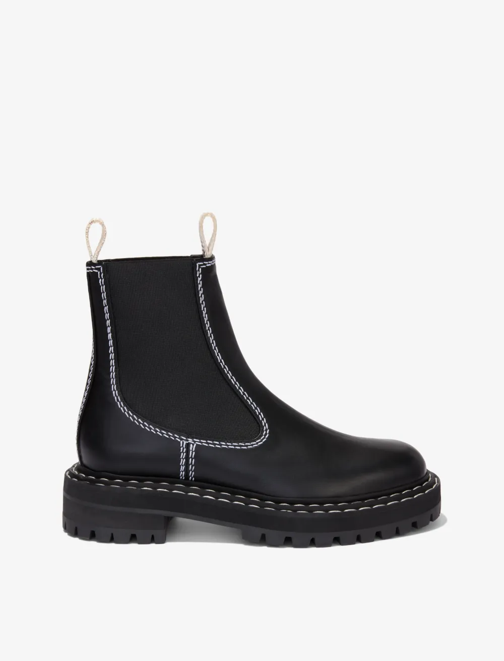 Image of Proenza Schouler Lug Sole Chelsea Boots black