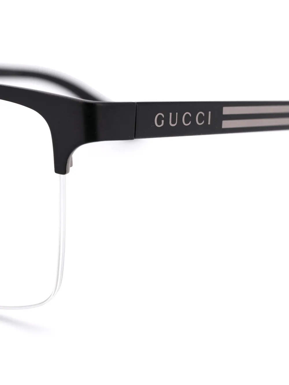 фото Gucci eyewear очки в прямоугольной оправе