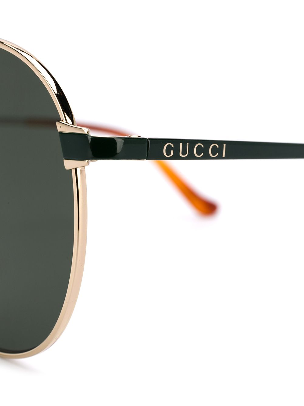 фото Gucci eyewear солнцезащитные очки в круглой оправе