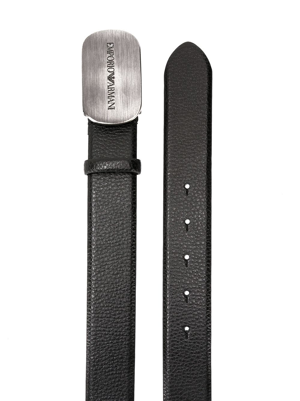 фото Emporio armani engraved logo belt