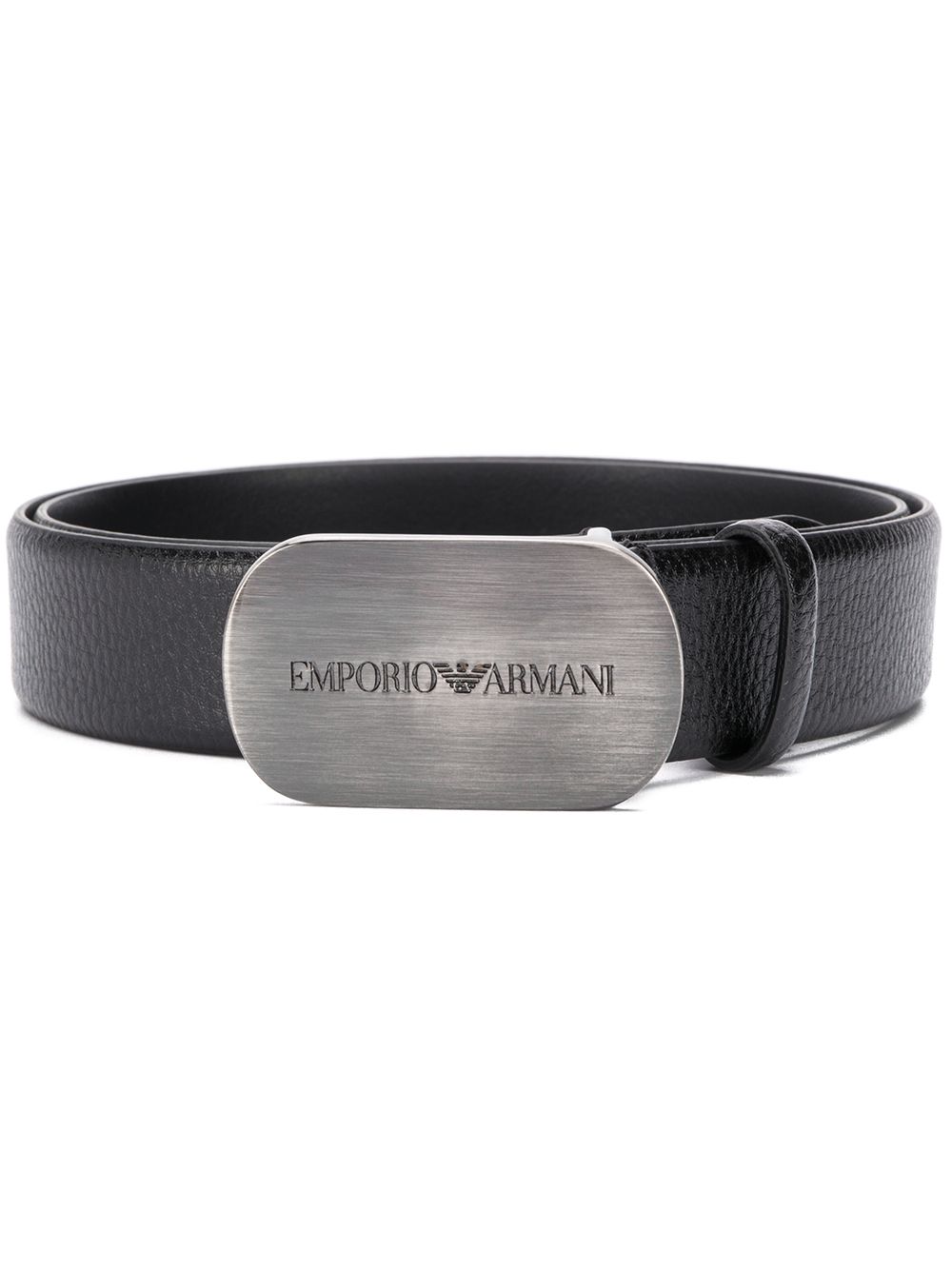 фото Emporio armani engraved logo belt