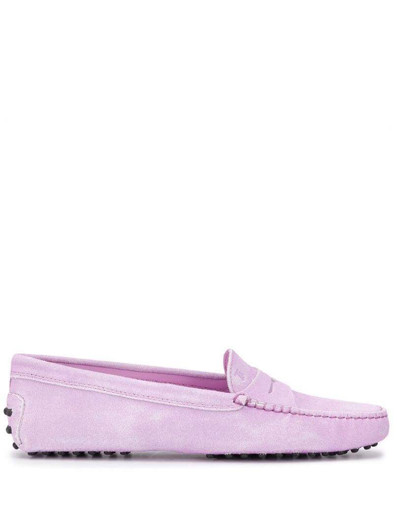 Tod's Gommino Driving Shoes In Pink