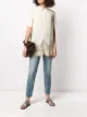 الصورة 2 من Valentino Pre-Owned قميص بولو مزين بدانتيل