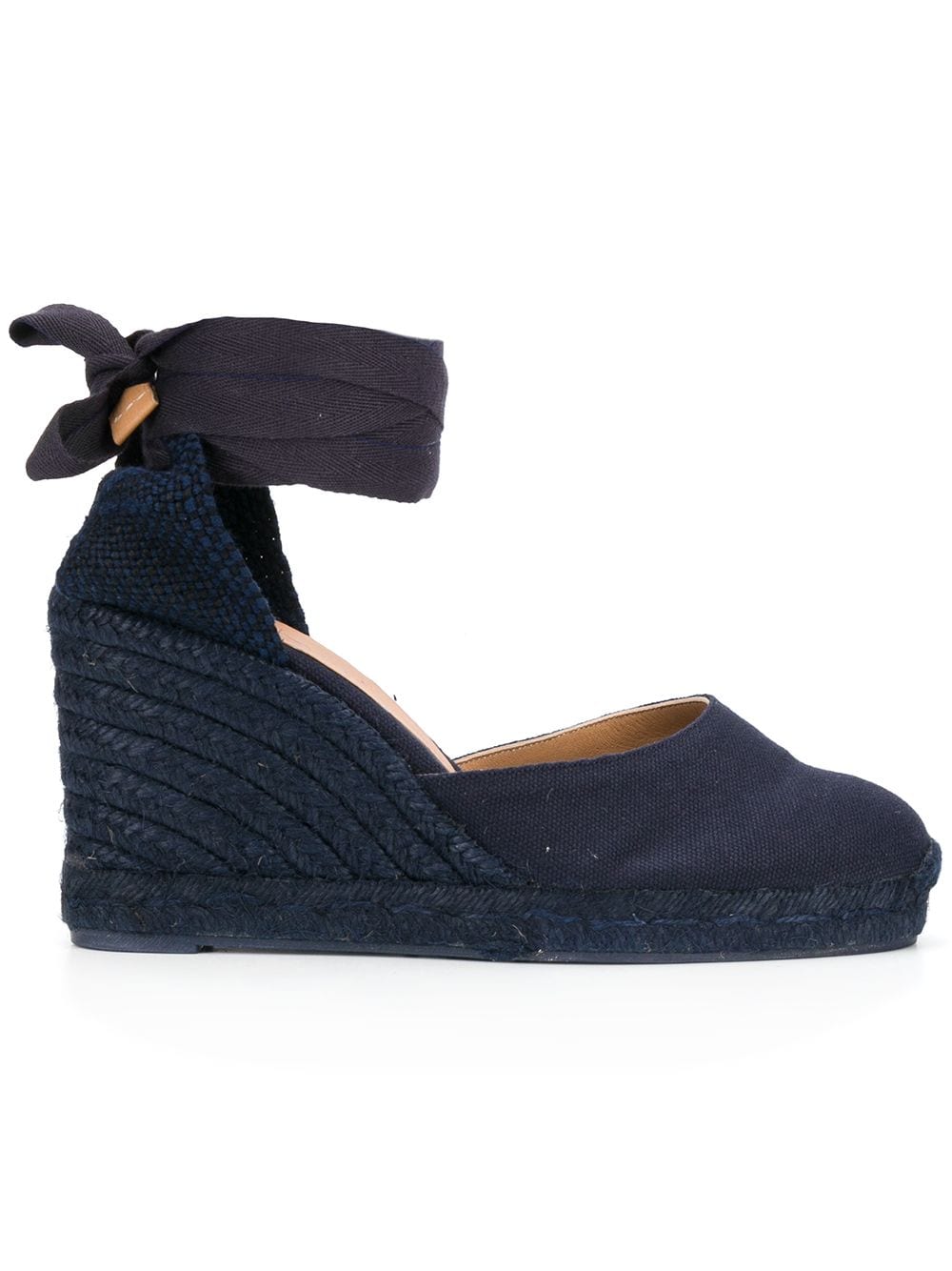 Castaã±er Carina Wedged Espadrilles In Blue