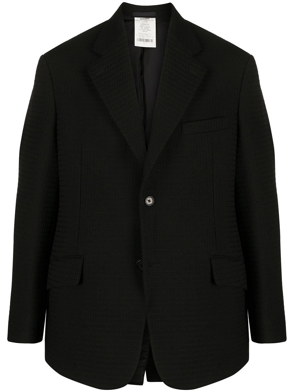 фото Jil sander pre-owned 2016 textured blazer