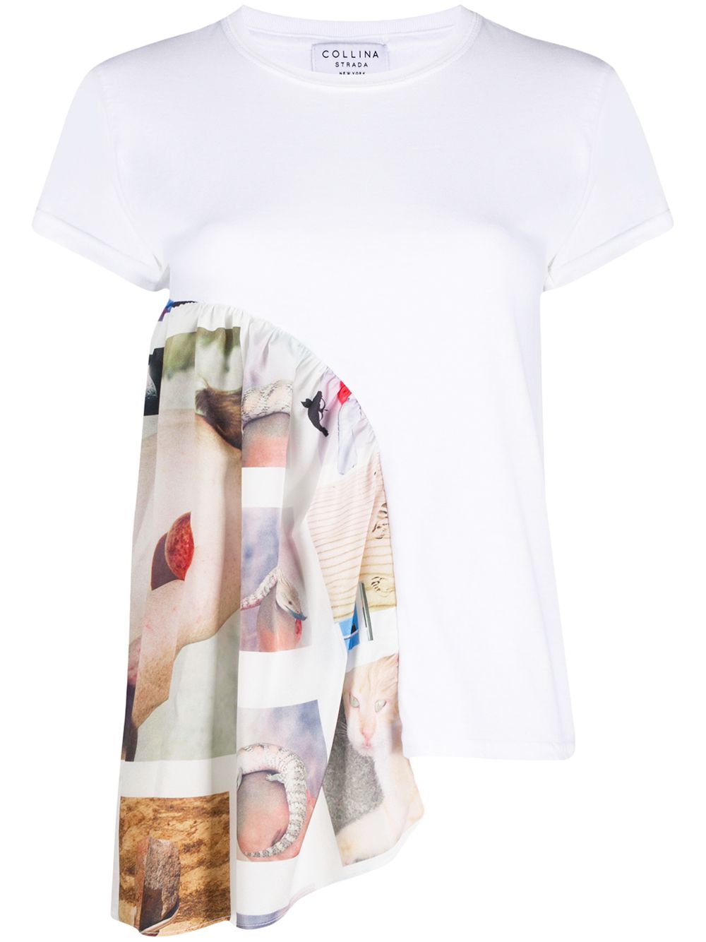 фото Collina strada photo-print insert t-shirt