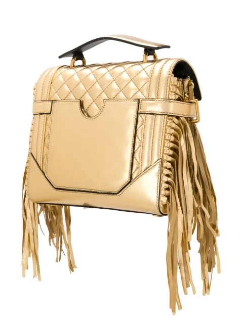 gold balmain bag