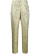 Image 1 of Romeo Gigli Pre-Owned 1990s floral jacquard tailored trousers