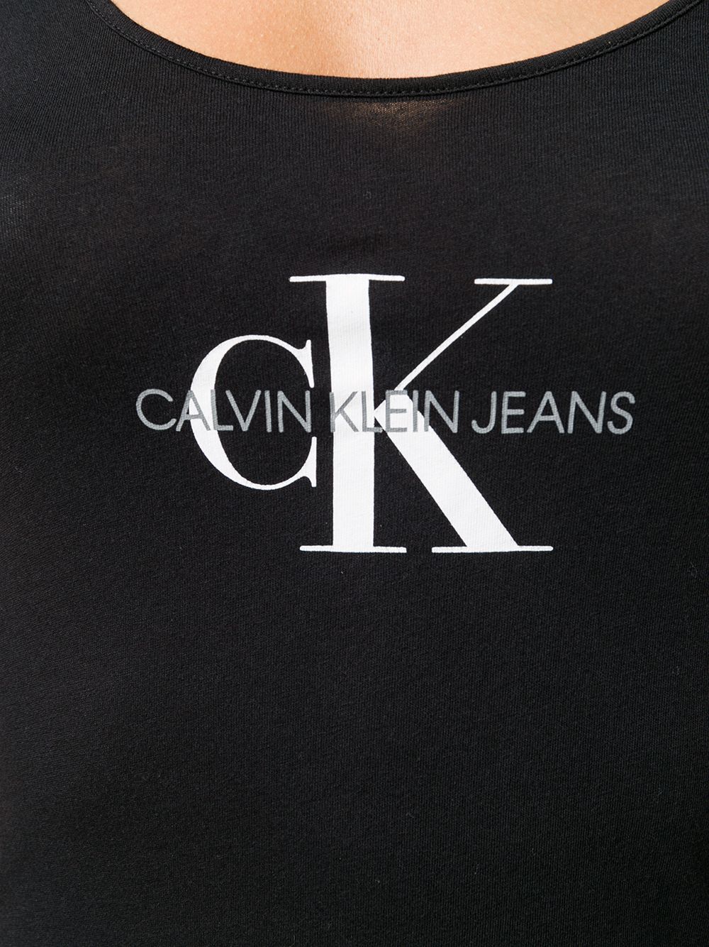 фото Calvin klein jeans платье-футболка с логотипом