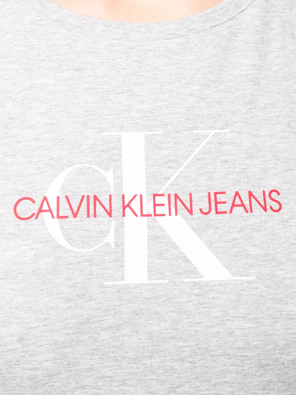 фото Calvin klein jeans платье-футболка с логотипом