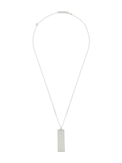 AMBUSH collar con dije del logo