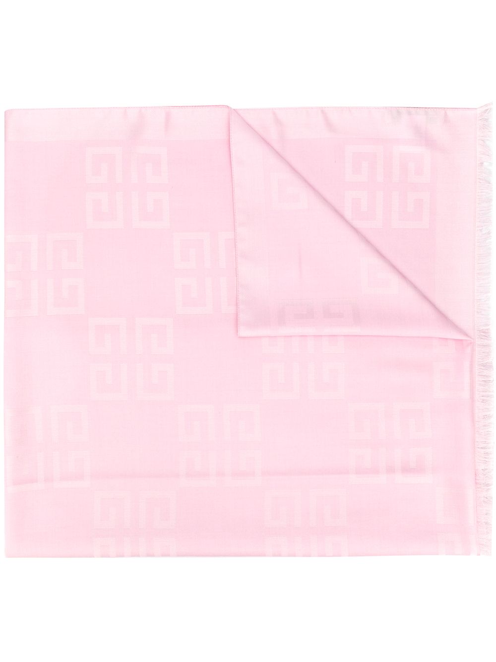 Givenchy Jacquard 4g Stole In Pink