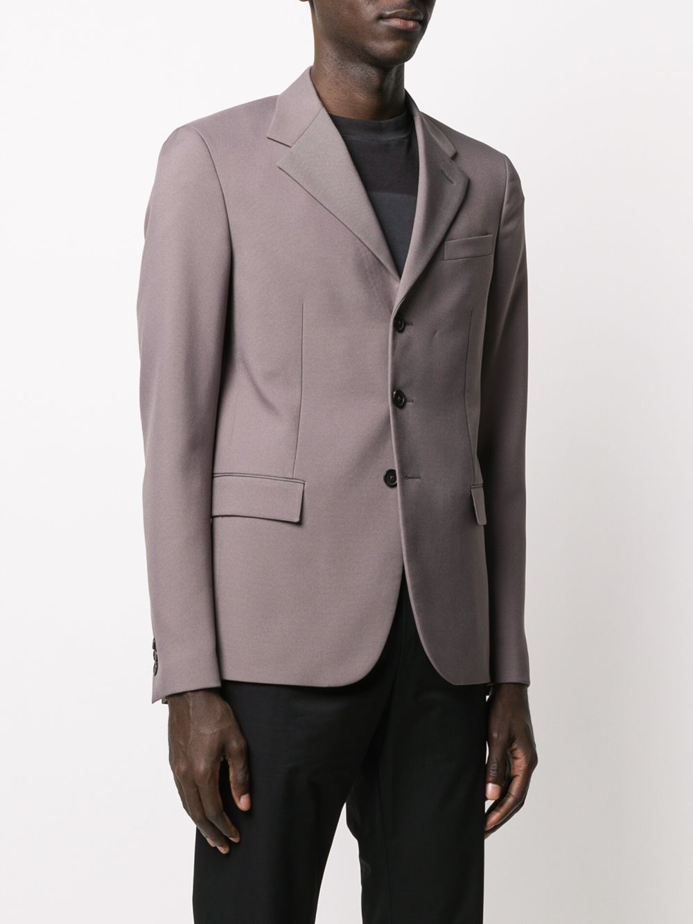 фото Jil sander pre-owned 2015 notched lapel blazer