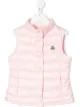 الصورة 1 من Moncler Kids جاكيت مبطن بدون أكمام بشعار