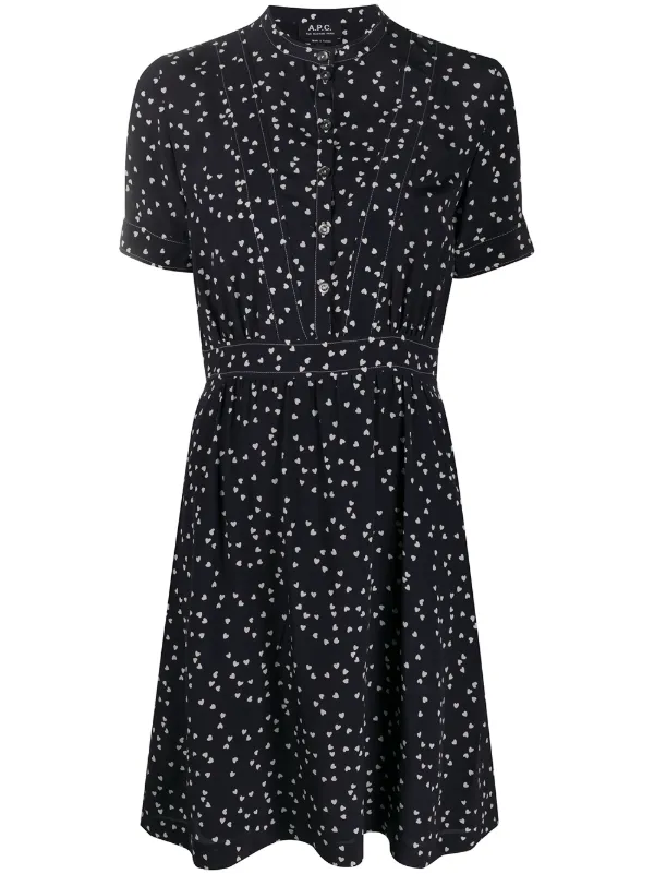 apc polka dot dress