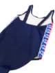 Image 2 of Gucci Kids appliqué stripe swimsuit