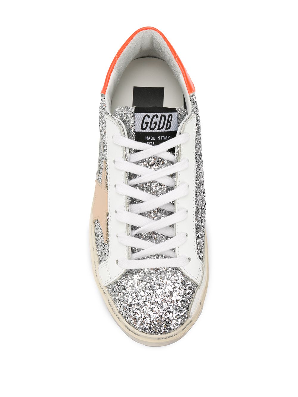 фото Golden goose кеды superstar с блестками