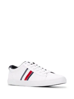 tommy hilfiger white essential sneakers