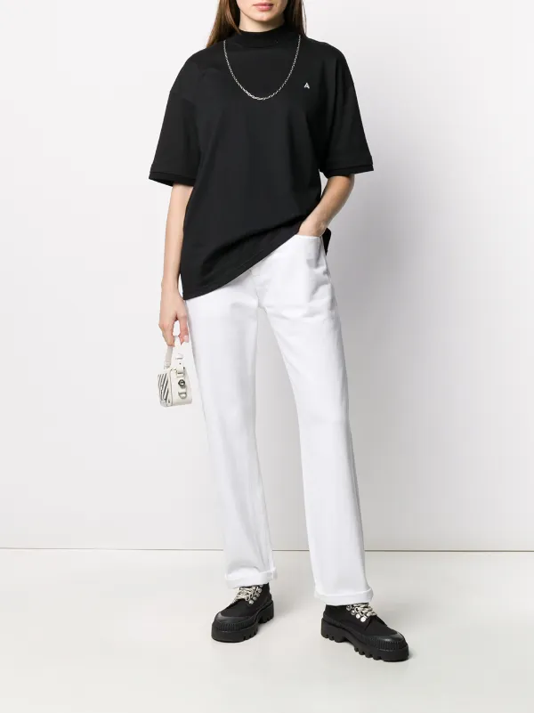 AMBUSH チェーン ネックレス Tシャツ | ブラック | FARFETCH JP
