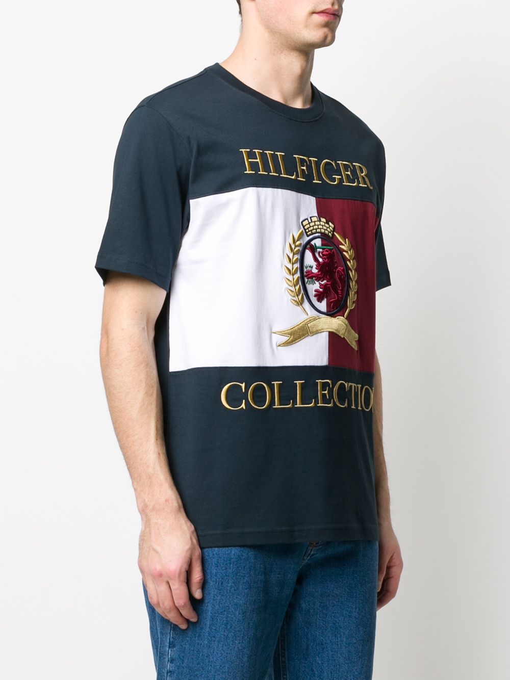 фото Hilfiger collection crest embroidered t-shirt