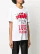Love Moschino スローガン Tシャツ