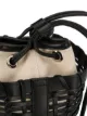 Hereu Siana woven style bucket bag