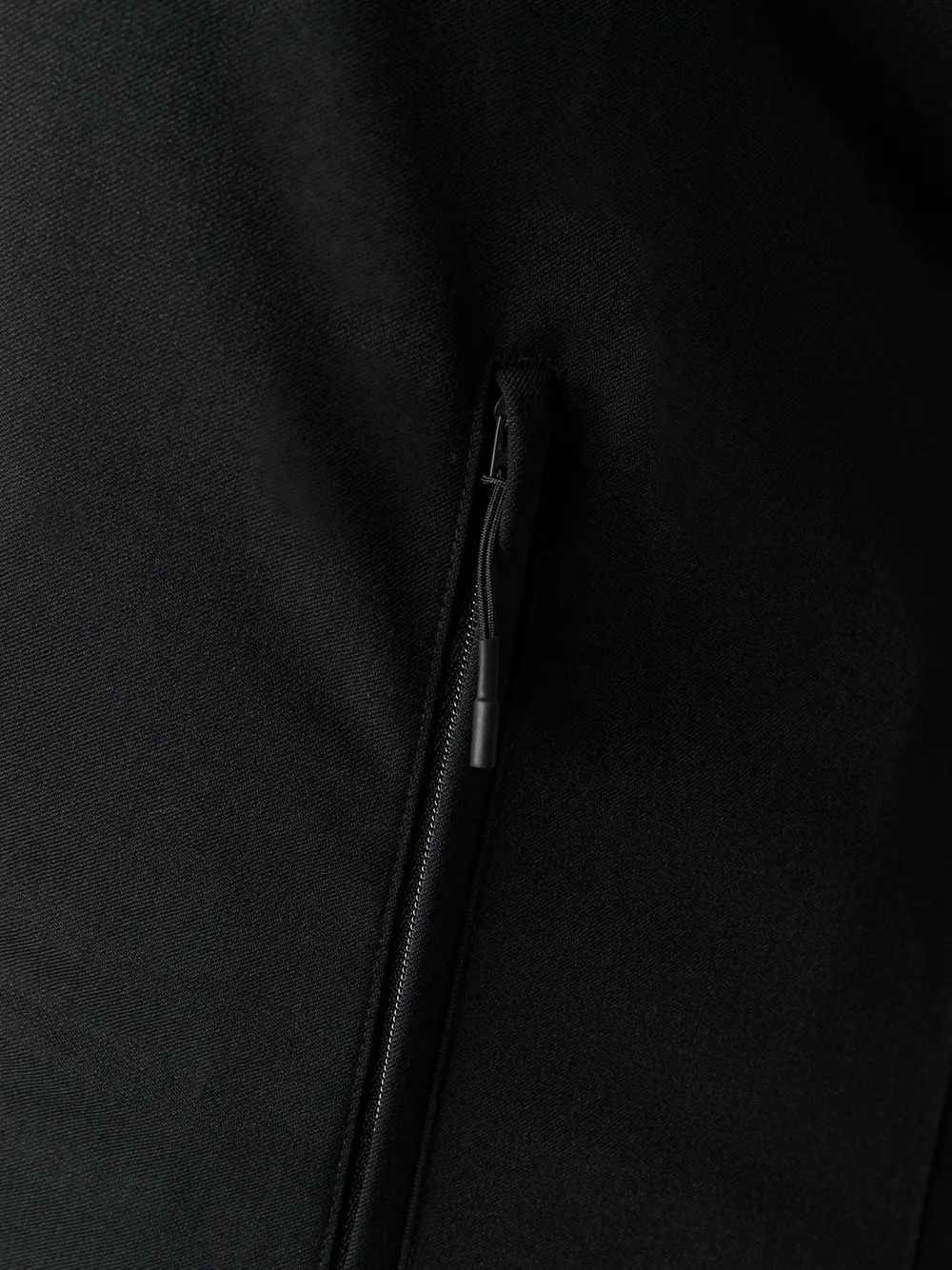Y3 Longline Oversized Track Jacket In Black ModeSens