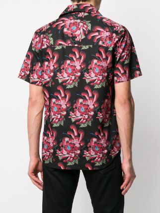 夏威夷花卉印花衬衫展示图