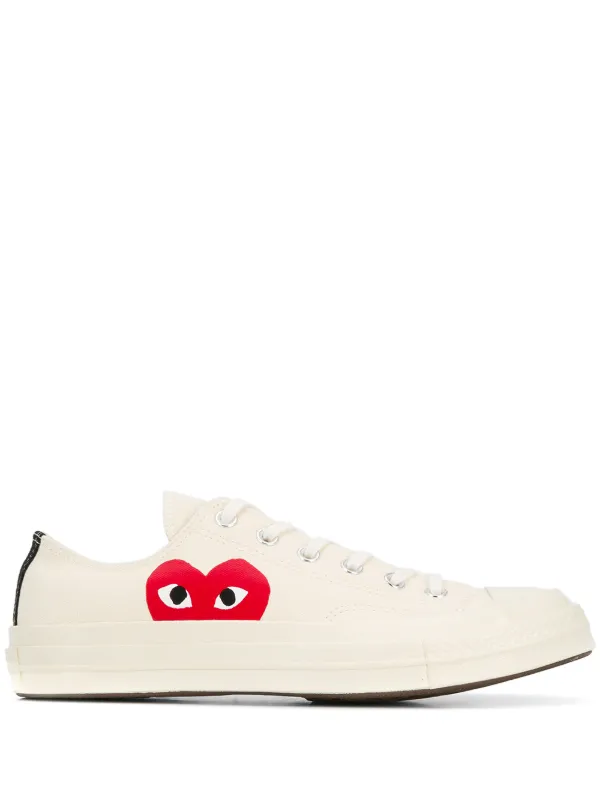 farfetch comme des garcons converse