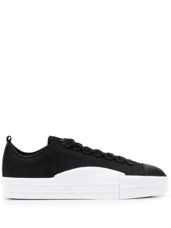 Y-3 Low Top Flat Sneakers - Farfetch