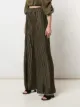 Alice+Olivia بنطال بكسرات وقصة واسعة