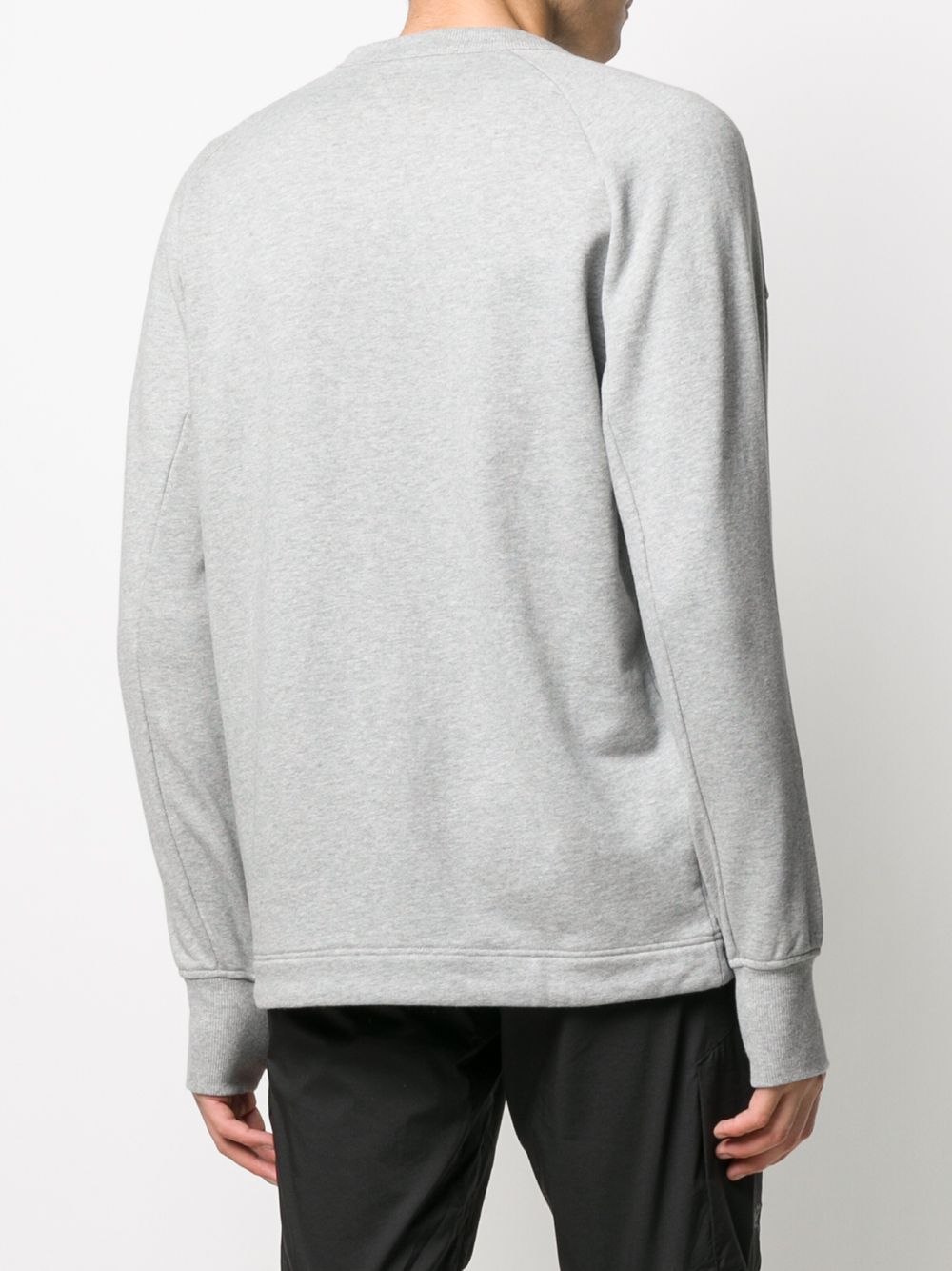 фото C.p. company zipped detail crew neck sweatshirt