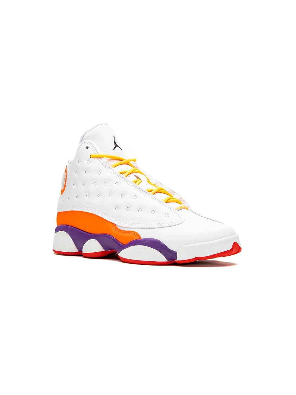 

Jordan Kids tenis Air Jordan 13 Retro Playground - Blanco