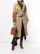 Image 2 of Preen By Thornton Bregazzi colour block trench coat