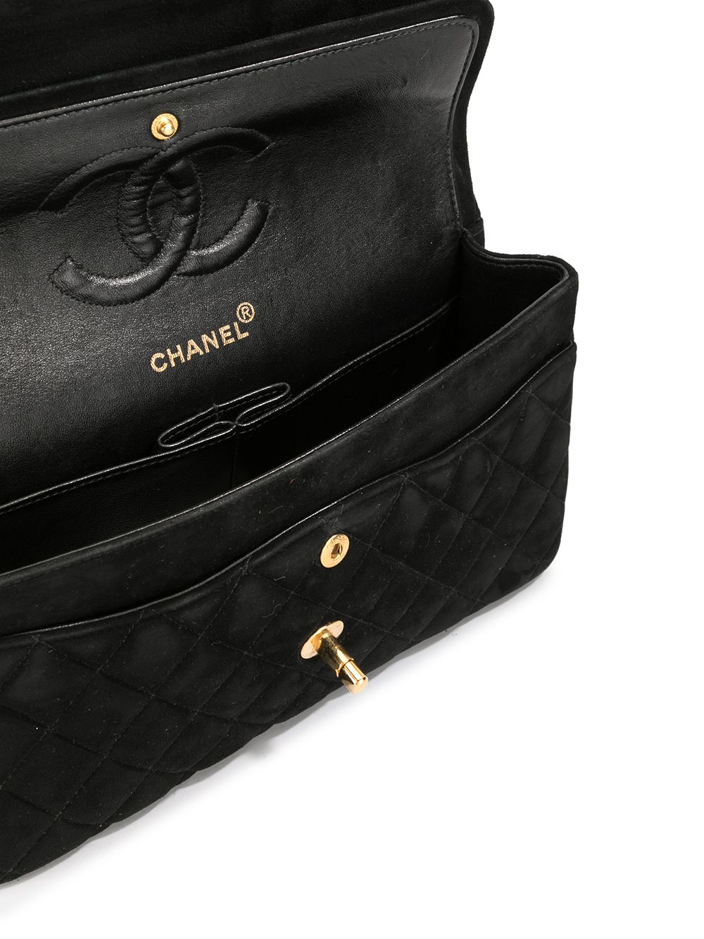 фото Chanel pre-owned стеганая сумка на плечо double flap 1998-го года