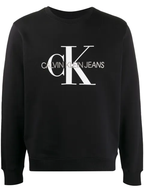 Calvin Klein Jeans Core Monogram Logo Sweater Ss20 | Farfetch.Com