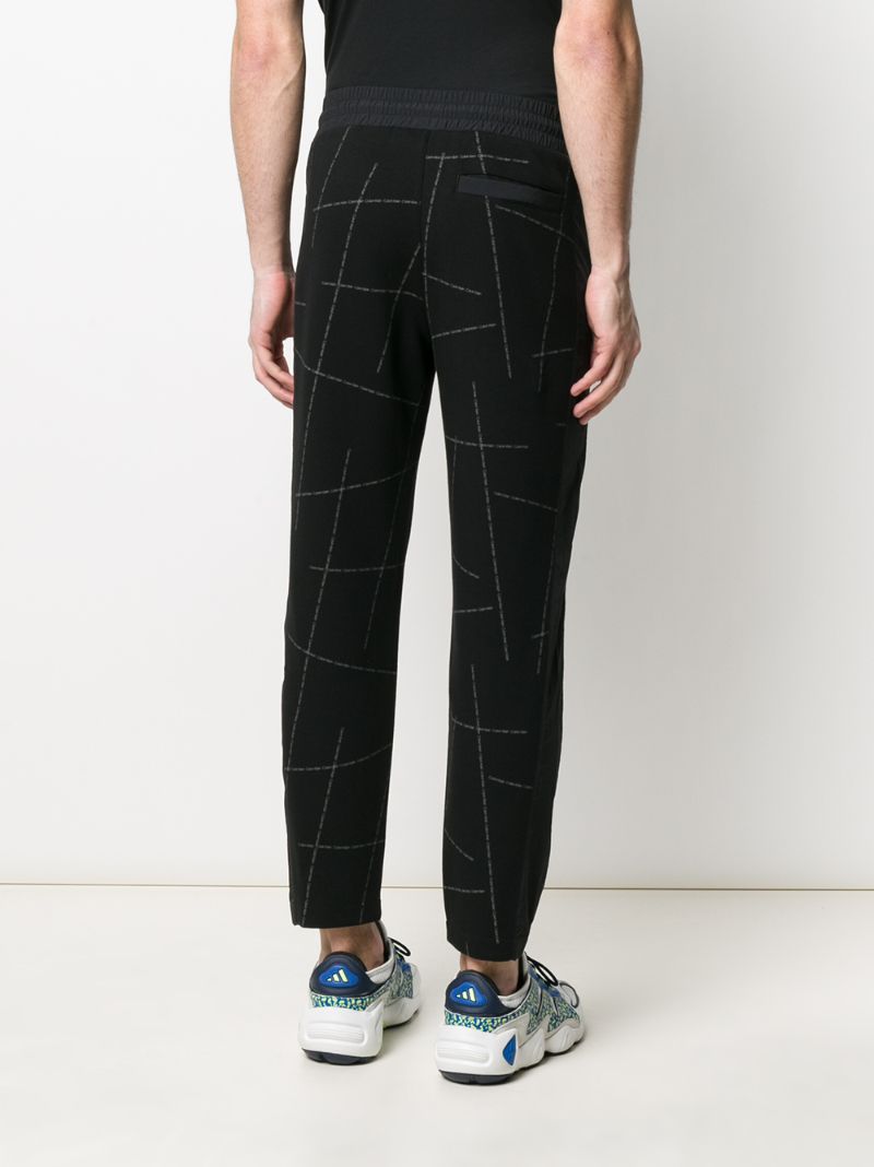 Shop Calvin Klein Drawstring Track Trousers In Black