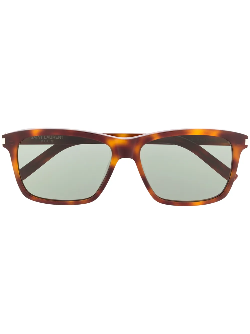 Saint Laurent Eyewear SL339 rectangular-frame sunglasses | Brown | Image 1