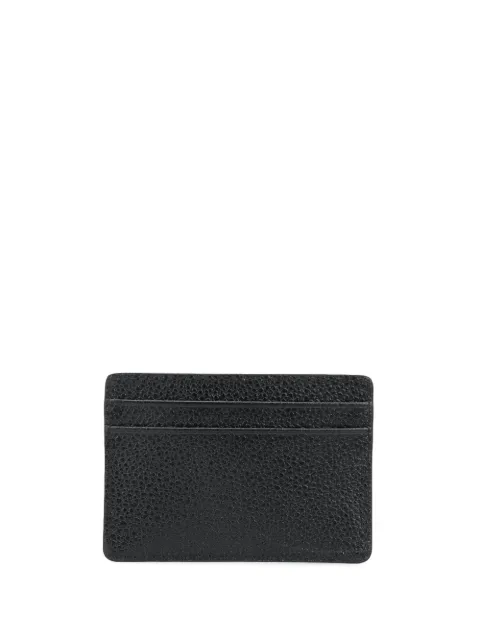 Michael Kors logo embossed grained leather cardholder 34H9SJ6D1L - 1