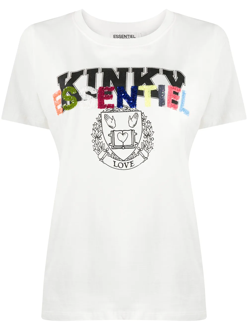 Essentiel Antwerp футболка с логотипом Essentiel Antwerp футболка с логотипом