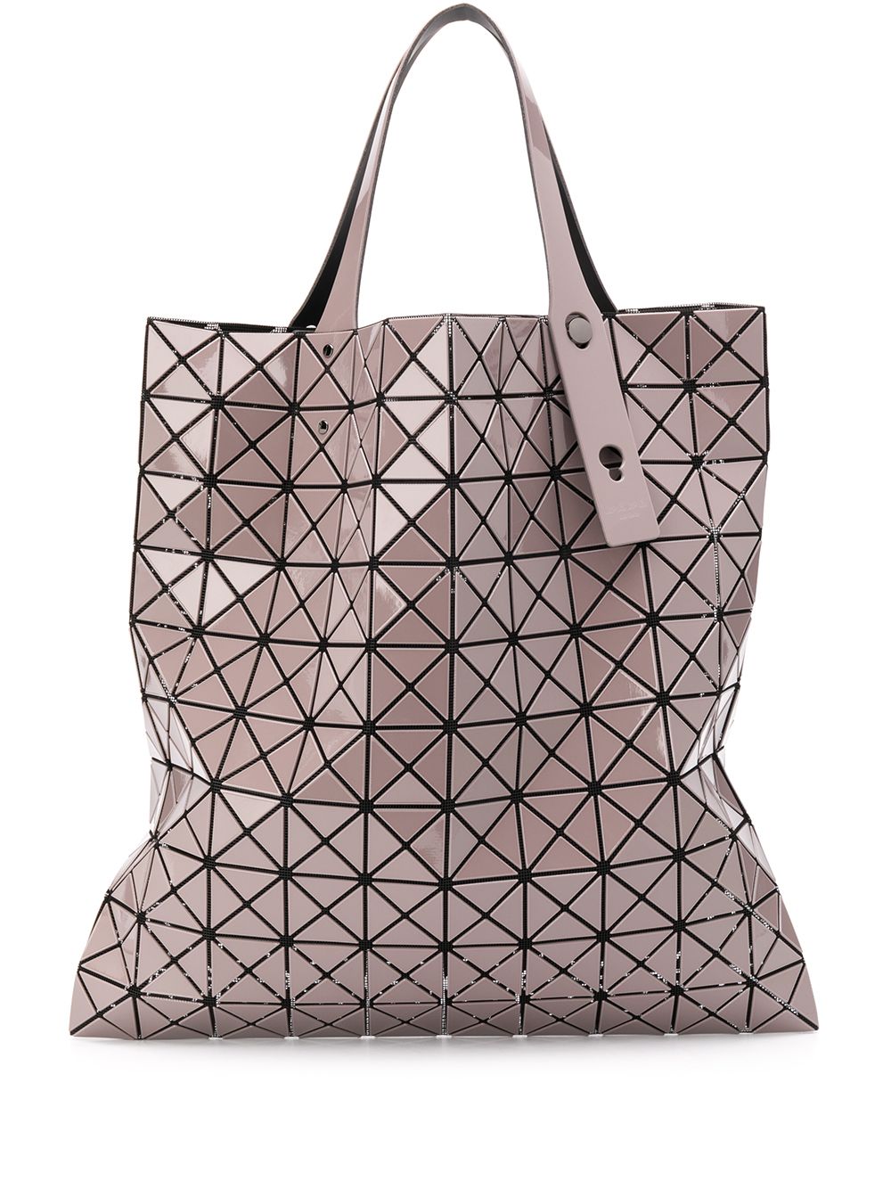 фото Bao bao issey miyake сумка-тоут lucent с геометричной вставкой