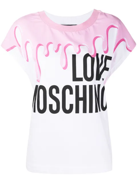 moschino drip jumper